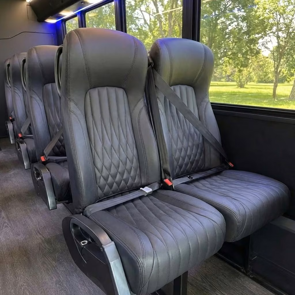 lewiston 20 passenger minibus high back seats