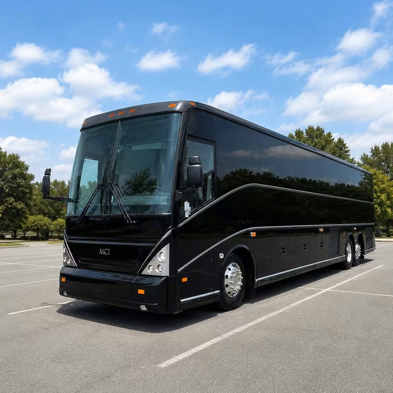 lewiston 56 passenger charter bus rental