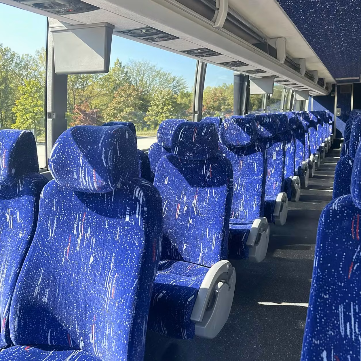 lewiston charter bus interior 1