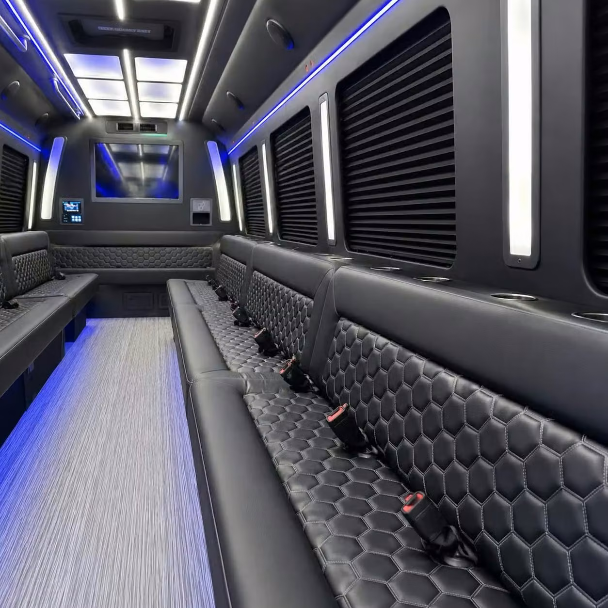 lewiston party bus party lighting