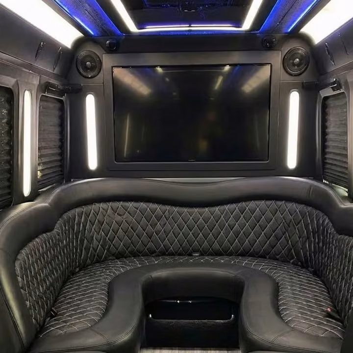 lewiston party bus sound system