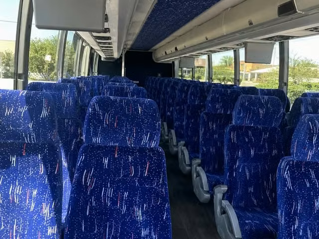 lewiston charter bus interior