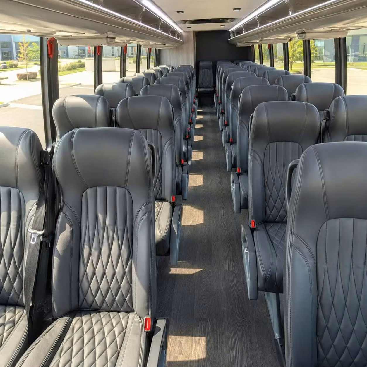 35 passenger minibus interior