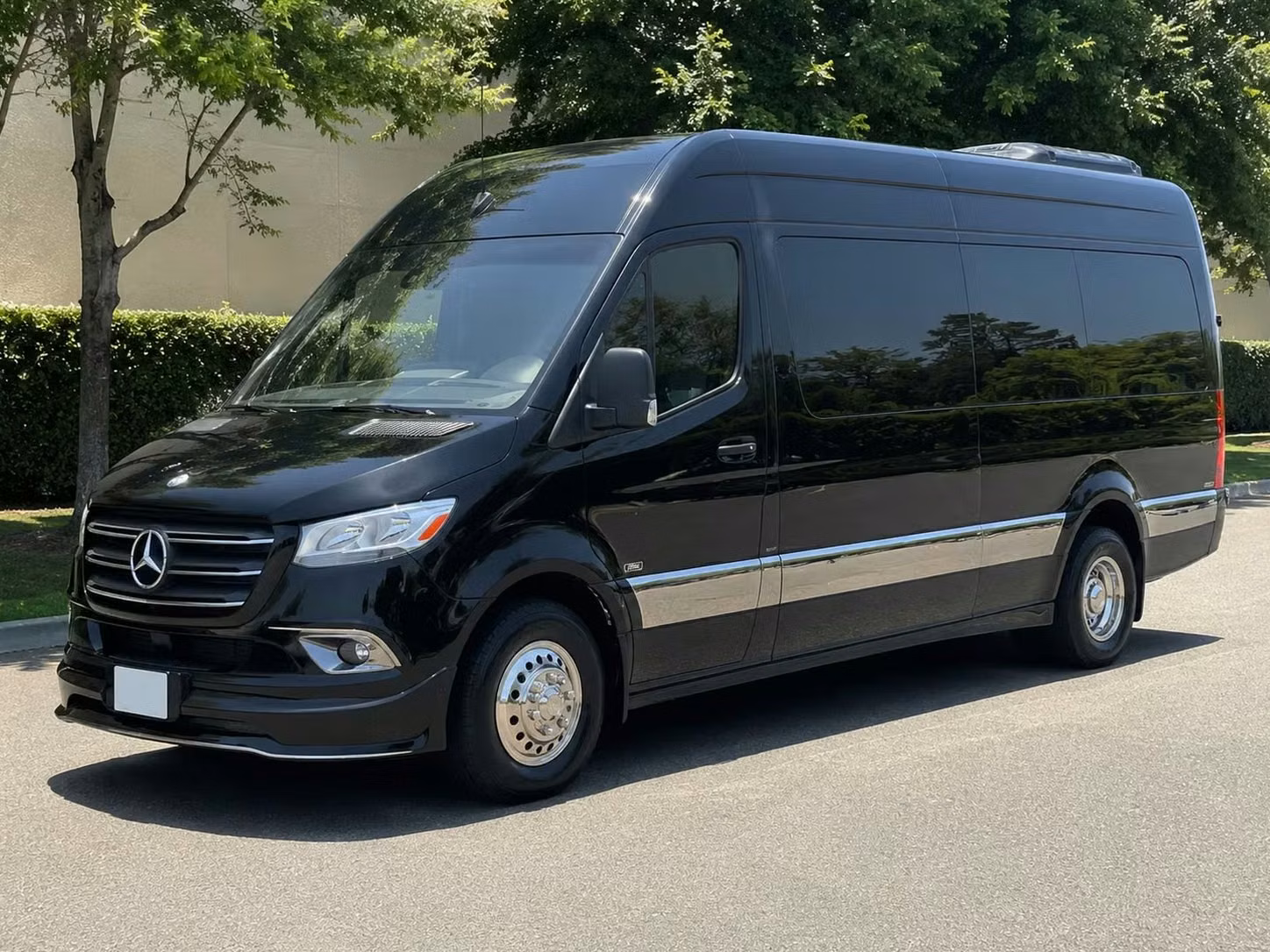 sprinter van with driver
